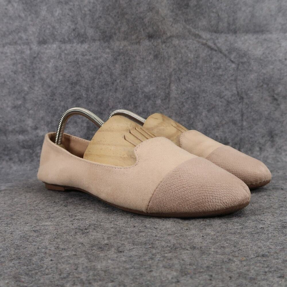 CH Creation Shoes Womens 40 Flats Loafer Slip On Fashion Classic Cap Toe Career